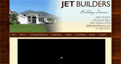 Desktop Screenshot of jetbuildershawaii.com